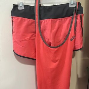 EUC - ASICS - Shorts and Tank Running Set
